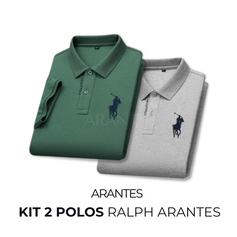 Compre 1 Leve 2 | Camisa Polo Ralph Arantes® + Relogio de Brinde