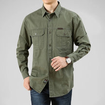 Camisa Cargo Militar Manga Longa Elite Tática