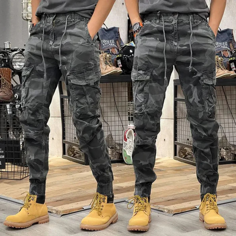 Calça Cargo Estilo Exército Combat Flex